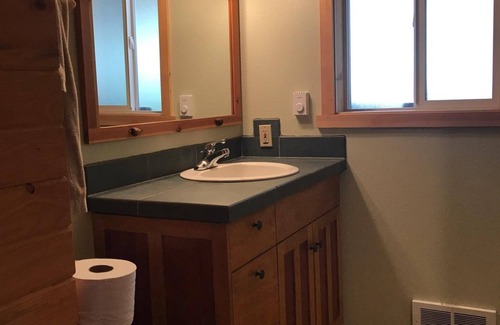 Crescent Cabin | Cozy Cabin on Crescent Creek - Near Scenic Lakes & Amenities