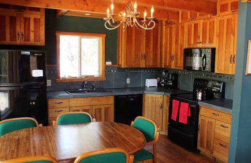 Crescent Cabin | Cozy Cabin on Crescent Creek - Near Scenic Lakes & Amenities