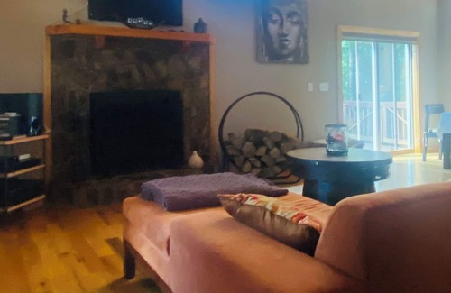 Sparta Cabin | Cozy Cabin Retreat at Bear Creek - "Alegria" in Sparta, NC