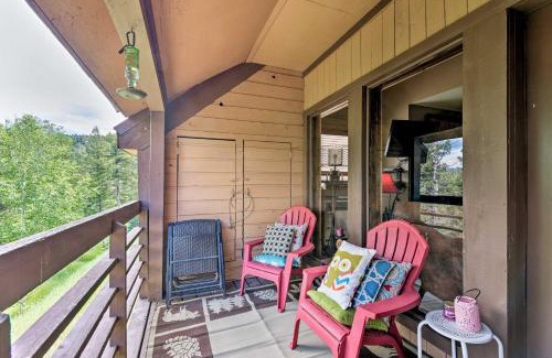 Angel Fire Apartment | Cozy Cabin-Style Condo with Deck by Angel Fire Resort