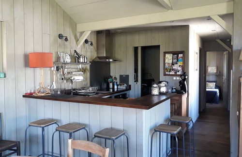 Cazaux House | Idyllic Cabin-Style Retreat with Private Pontoon & Spa