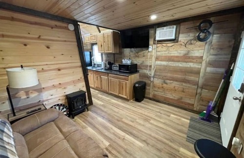 Avinger Cabin | Cozy Cabin with Covered Parking by Lake O' Pines