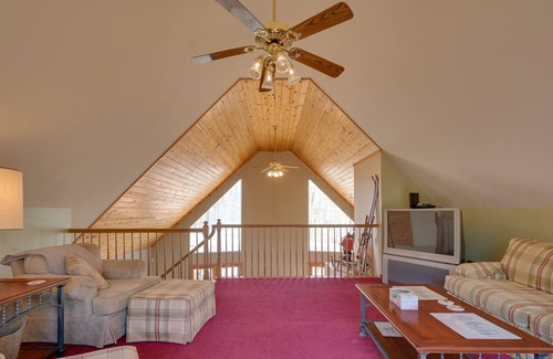 Mercersburg Cabin | Cabin w/ Fireplace - 1 Mi to Whitetail Ski Resort!