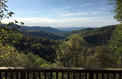 Ferguson Cabin | Serene Cabin Retreat with Hot Tub and Scenic Views