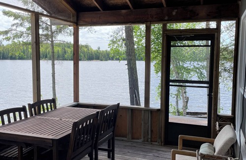 Northern Ontario Cabin | Relaxing Cabin on Lake of the Woods with Screened Deck