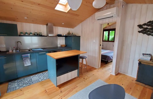 Cap-Ferret Cabin | Idyllic Cabin with Private Terrace in Cap Ferret Center