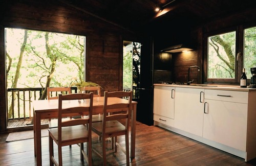 Puebla del Caraminal Cabin | Serene Cabañas Luxury Retreat in Rio with Spa & Breakfast