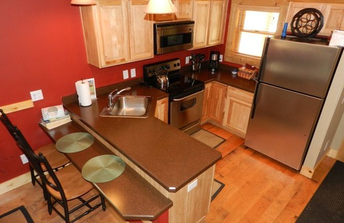 Brutus Cabin | Guest Rated: 9.8 at Cabins on Maple River - Pet Friendly Stay