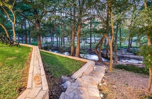 Wimberley Cabin | Guest Rated: 9.8 at Cabins on the Square with Pool & Kitchen