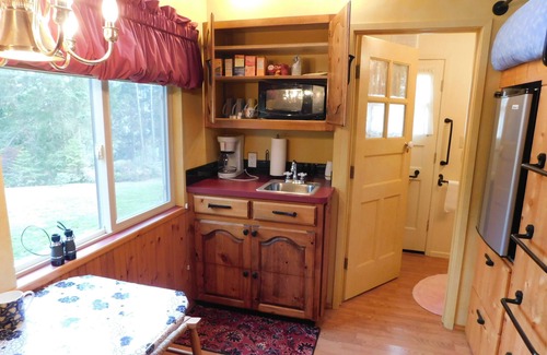 Sequim Cabin | Oceanfront Caboose on the Olympic Peninsula - 10/10 Rated!