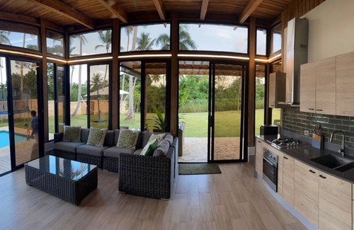 Cabrera Villa | Modern Cabrera Lodge - Pet-Friendly Retreat Near the Beach