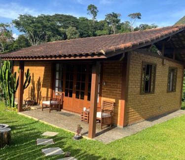 Lumiar Cabin | Inviting Cactus Chalé: Oceanfront Haven with Hot Tub