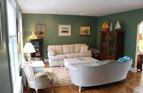 Surry House | Cadillac Views: Pet-Friendly Retreat with Hot Tub Bliss