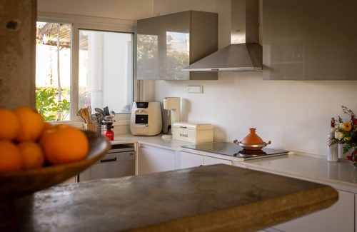 Caesarea House | Caesarea Sea-Side Retreat: Family-Friendly with Kitchen Access