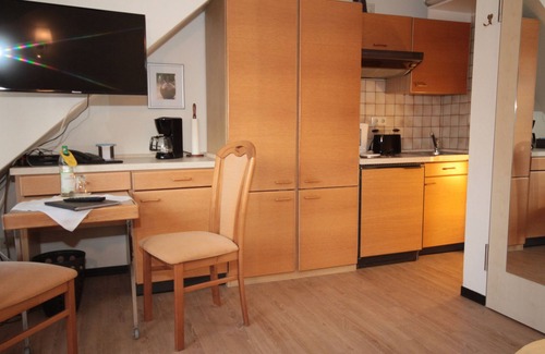 Bad Pyrmont Apartment | Discover Cafe Schneidewind: Highly Rated & Pet-Friendly Stay