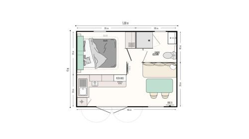 Berdorf Ski Chalet | Comfortable Cahita Camping Belle-Vue 2000 with Breakfast