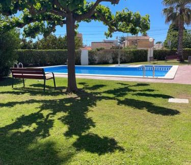Vinaros Apartment | Experience Cala Puntal: Oceanfront Retreat with Pool Access