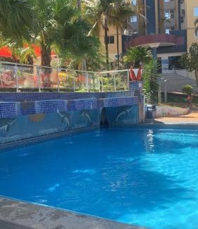 Prive das Caldas Apartment | Discover Caldas Novas at Cond Sol das Caldas - Pool & Ocean Views