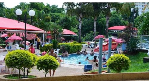 Prive das Caldas Apartment | Discover Caldas Novas at Cond Sol das Caldas - Pool & Ocean Views