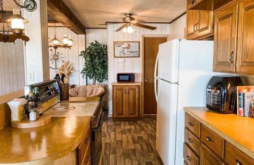 Beaver Shores House | Retro Waterfront Retreat with Lake Views & Spa Amenities