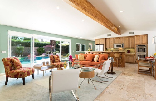 Deepwell Estates House | Perfectly Located California Ranch with Pool & Spa in Palm Springs