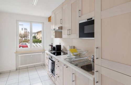 Center Apartment | Serene 1 Bedroom Apartment with Kitchen & Child Friendly