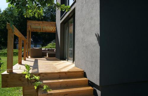 Debnica Kaszubska Villa | Unforgettable Krzynia Lakefront Retreat with Ocean View