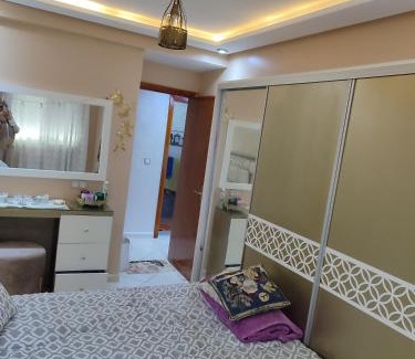 Boukhalef Apartment | Tranquil Escape at Calme with Private Beach & Ocean Views