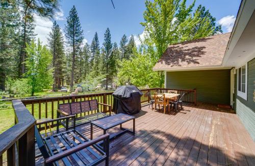 Calpine House | Calpine Mountain Retreat: Pet-Friendly Getaway Awaits