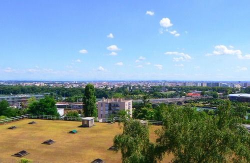 Montessuy Apartment | Discover Caluire: 2 Bedrooms with Pool & Scenic Views