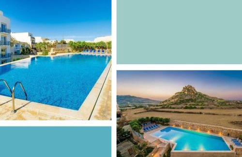 Marsalforn Apartment | Oceanfront Calypso Apartment: 4-Star Haven with Pool