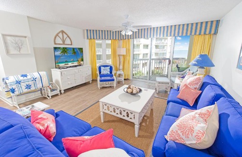 Litchfield by the Sea House | Prime Cambridge 301: Oceanfront 3BR with Balcony & Pool