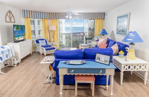 Litchfield by the Sea House | Prime Cambridge 301: Oceanfront 3BR with Balcony & Pool