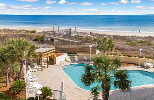 Litchfield by the Sea House | Prime Cambridge 301: Oceanfront 3BR with Balcony & Pool