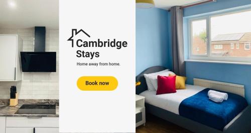 Cambridge House | Cozy Cambridge Stays: 3BR House with Garden & Free Parking