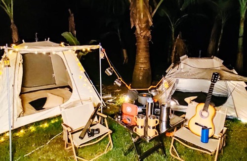 Magallanes Other | Cozy Camel Tent with Hot Tub for Family and Pets