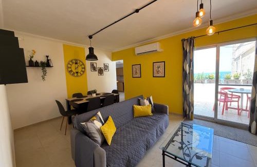 Qawra Apartment | Camelia - 3 Bedroom Maisonnette with terrace and Seaviews - Bugibba