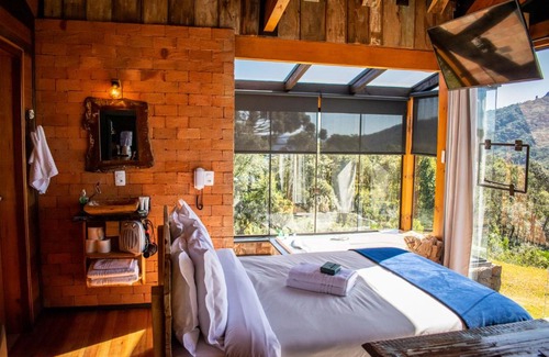 Alfredo Wagner Cabin | Escape to Caminho das Nuvens - Cabanas de Montanha Retreat