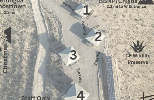 Terlingua Cabin | Relax at Camp Elena - Unique Tents with Pool & Breakfast