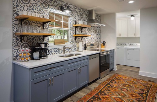 Dripping Springs Cabin | Experience Camp Lucy: 4-Star Retreat with Spa & Pool