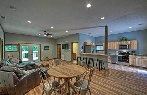 Bloomington Cottage | Relax at Camp Monroe in Bloomington with Scenic Deck Views