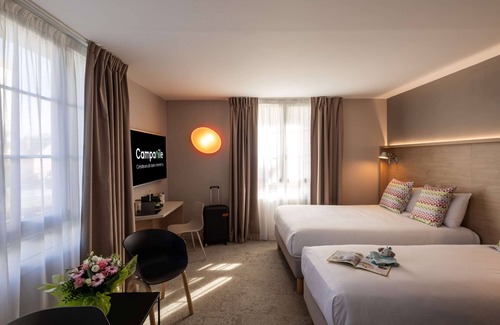 Caen City Centre Hotel | Discover Campanile Caen Centre - Gare: Family-Friendly Stay