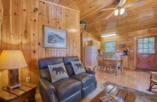 Waynesville House | Comfortable Campground Cabin with Pool & Pet-Friendly Perks