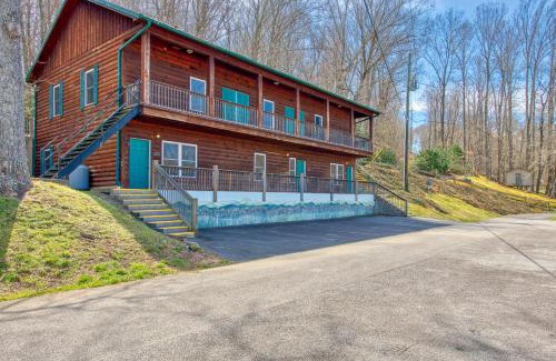 Waynesville House | Comfortable Campground Cabin with Pool & Pet-Friendly Perks