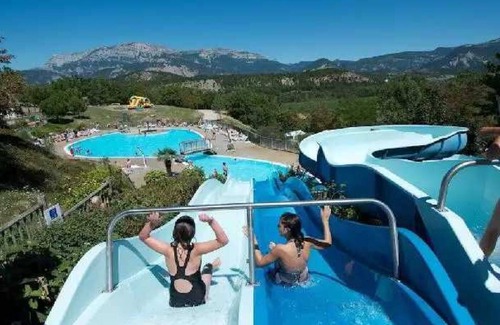 Recoubeau-Jansac House | Experience 4-Star Camping with Waterpark & Family Amenities