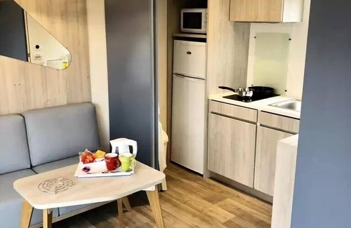Sainte-Foy House | Relax at Camping Au Pré de l'Etang: Mobile Home with Spa