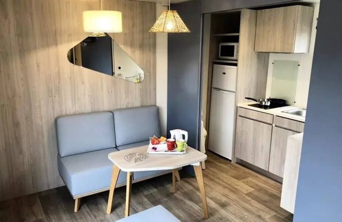 Sainte-Foy House | Relax at Camping Au Pré de l'Etang: Mobile Home with Spa