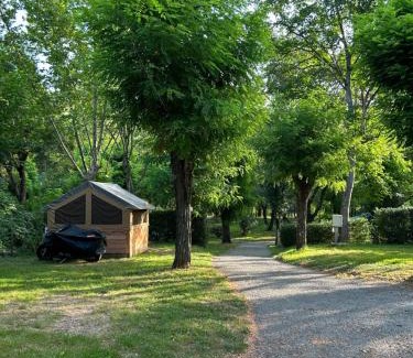 Ruoms Other | Pet-Friendly Camping Beaussement Baroudeur with High Ratings