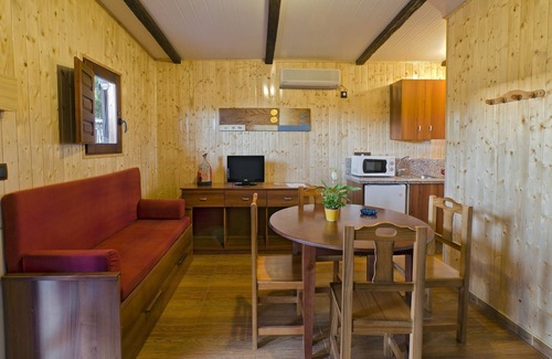 La Carlota RV Rental | Explore Camping Carlos III: Pet-Friendly with Pool & Spa