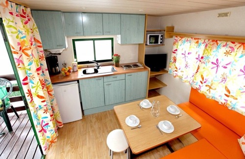 Torredembarra RV Rental | Experience Camping Clarà: Oceanfront Retreat with Spa & Pool